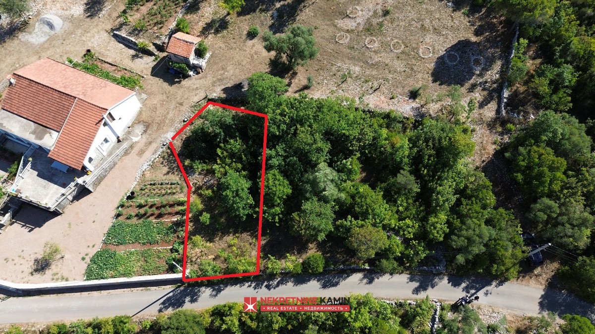 Regularly Shaped Plot beside the Main Road, Zagora Village, Kotor
